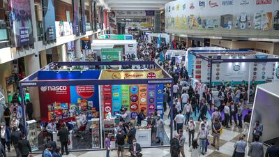 Visit Gulfood in Dubai on Monday. Victor Besa / The National