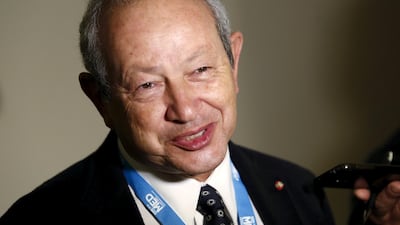 Egyptian billionaire Naguib Sawiris' La Mancha Holding owns 19 per cent of Endeavour Mining's shares. Photo: Reuters