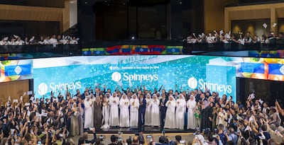 Dubai retailer Spinneys listed on the Dubai Financial Market this month. Wam