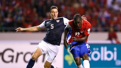 Joel Campbell has scored nine goals in 31 appearances for the Costa Rica national football team. Kevin C Cox / Getty Images / AFP