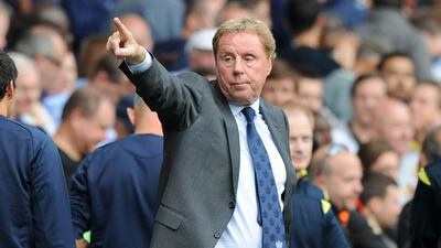 Harry Redknapp shown during his stint as QPR manager in August 2014. Olly Greenwood / AFP