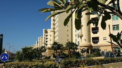 The Shoreline apartments on Palm Jumeirah. Is now the time to buy an apartment in the emirate? Paulo Vecina / the National