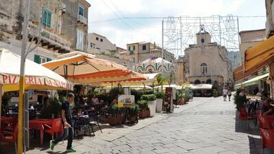 The centre of Tropea, one of Calabria’s prettiest towns.