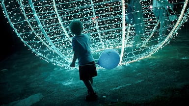 A Christmas illumination ceremony in Rio de Janeiro, Brazil. Reuters