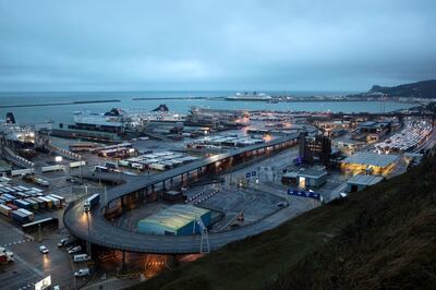 Kent Intake Unit is a warehouse facility located in Dover port. Getty