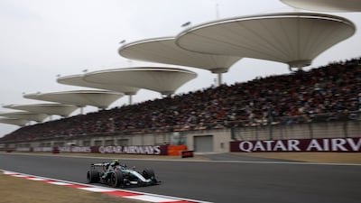 Mercedes driver Kimi Antonelli of Italy in action. EPA