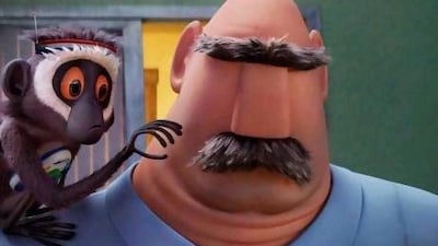caption@Tim Lockwood in Cloudy with a Chance of Meatballs. Courtesy Columbia Pictures
