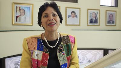 Grace Princesa, the Philippine ambassador to the UAE, has cautioned her compatriots against investing in property on a whim, warning them to be more prudent in their spending plans. Ravindranath K / The National