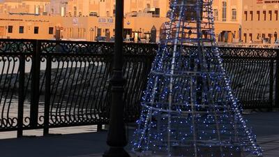 It has a charming set-up of traditional designs with modern touches, such as lanterns with lamps inside, wooden roofs, barjeel (wind towers) and zigzag geometric decorations. It has the feel of a traditional neighbourhood.