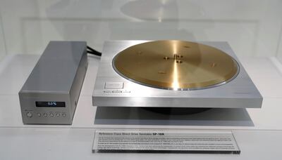SP-10R turntable by Technics. Fabrizio Bensch / Reuters