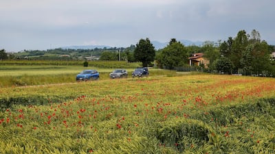 The scenery around Lake Garda was a spectacular backdrop for the event.