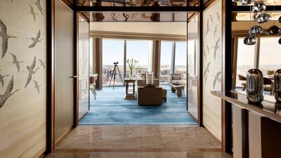 Interiors are serene with high-end finishings