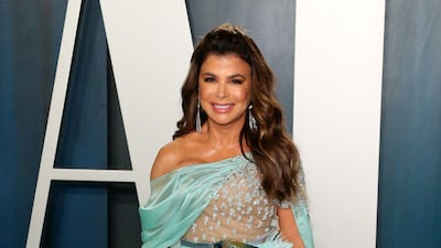 Paula Abdul at the 2020 Vanity Fair Oscar Party following the 92nd annual Oscars at The Wallis Annenberg Center for the Performing Arts in Beverly Hills on February 9, 2020. AFP