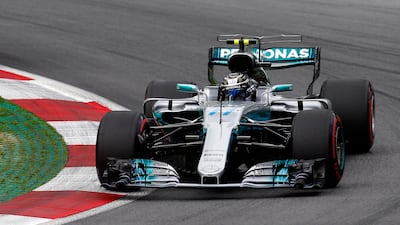 Valtteri Bottas starts from pole position in Austria. Darko Bandic / AP Photo