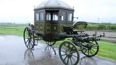Indian State Carriage from the Maharaja of Mysore. Picture courtesy of Historics at Brooklands