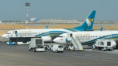Oman Air is carrying out a restructuring and recovery plan that outlines a return to breaking even by 2027. Getty Images