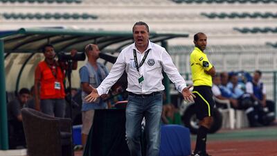 Manager: Marius Sumudica. Club: Sacked by Al Shaab this season. Succeeded: Sergio Alexandre during 2012/13 season. Club coaches since 2008/09: Six. Satish Kumar / The National