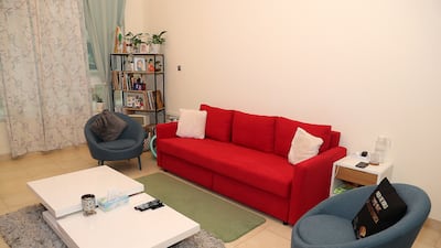 Sunny and Anuu have lived in the apartment for four years