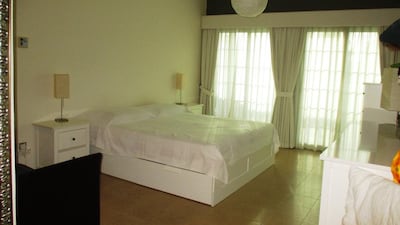 The main villa has two bedrooms. Courtesy Ocean View Real Estate