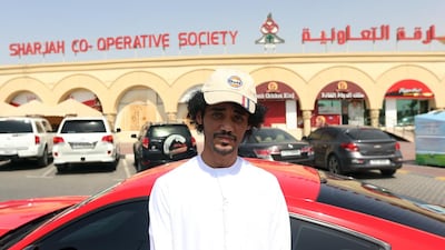 Khalid Kudoom, a 26-year-old Sharjah resident, says the removal of roundabouts will ease traffic jams. Satish Kumar / The National