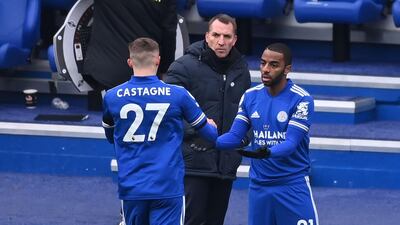 Thomas Castagne - 5: Belgian full-back limped off in first half with groin injury. AFP