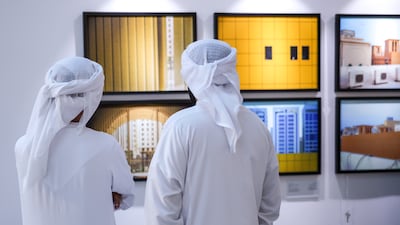 Curated by Mouza Al Matrooshi, the show marks the culmination of a four-month residency at the Photography Studio. Victor Besa / The National