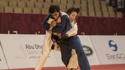 The IJF World Judo Tour’s Grand Slam Abu Dhabi. Vidhyaa for The National
