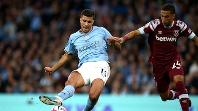 Rodri 7: Incredibly unlucky not to open scoring when his low shot hit the post then rolled across face of goal somehow not finding the back of the net in the first half. EPA