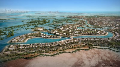Ain Al Maha will span 153 hectares. Courtesy Jubail Island Investment Company