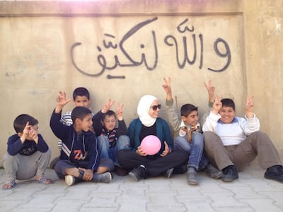 Rouba Mhaissen, above in Akkar, northern Lebanon, says that her spirituality has been of great support throughout her journey: 'Knowing that God has been alongside me all along has helped'