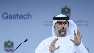 Suhail Al Mazrouei, the UAE's Minister of Energy and Infrastructure. EPA