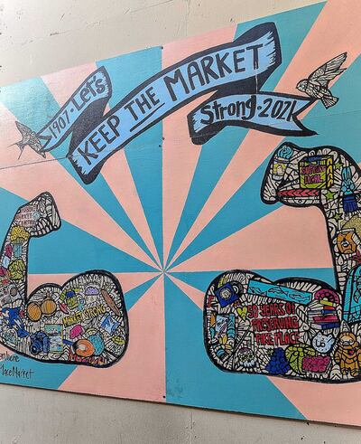 Pike Place Market is the oldest continuously operated market in the US. Hayley Kadrou / The National