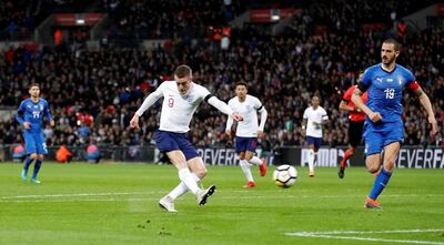 Jamie Vardy scored for England against ltaly. Carl Recine / Action Images via Reuters