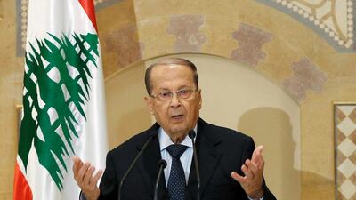 Michel Aoun’s next step is to form a unity government that can start to enact and enforce laws after more than two years of a power vacuum. Mohamed Azakir / Reuters
