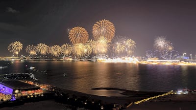 This brings the total Guinness World Records the emirate has set for fireworks in the last three years to five. Chris Whiteoak / The National