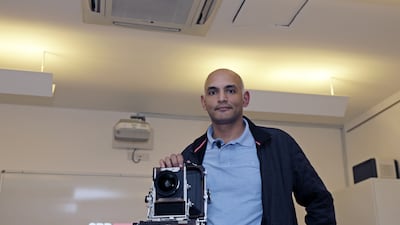 Photography enthusiast Abdalla Mohammed Kroosh. Jeffrey E Biteng / The National