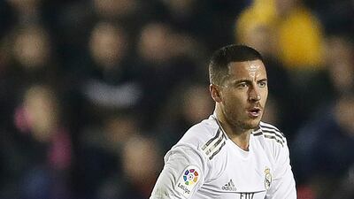 Eden Hazard will miss Real Madrid's big games against Manchester City and Barcelona. Getty Images