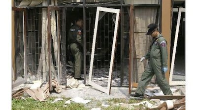 After the bomb attacks in Bangkok this week, one reader says that Israel is obviously duplicitous. Sakchai Lalit / AP