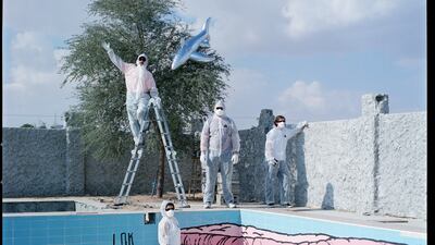 Lokher's work often reflects on themes of nostalgia and home