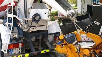 The volume of cement sold in the UAE plunged in recent years due to the slowdown in the construction industry coupled with extensive expansion of clinker and cement capacity in the market before the 2008 crash. Manuel Salazar for The National