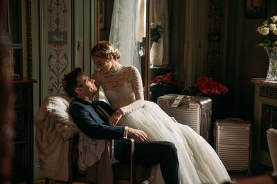 Weaving stars alongside Adam Brody in 'Ready or Not'. Photo by Eric Zachanowich