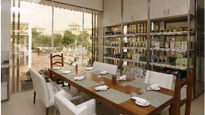 The Farm restaurant also sells local and organic groceries.