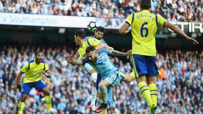 Nolito scored the equaliser for Manchester City against Everton on Saturday. Clive Brunskill / Getty Images