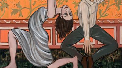 Till the Morning Comes, oil, by Eileen Cooper OBE RA