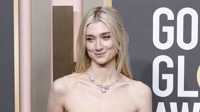 Elizabeth Debicki wears Dior. EPA