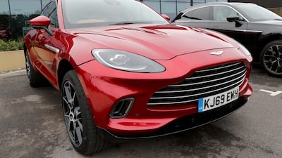 Aston Martin is focusing much of its efforts on its first SUV, the DBX. Getty