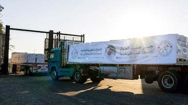 The relief effort is focused on the most vulnerable groups, including children, the elderly and families facing acute hardship in Gaza. Photo: WAM