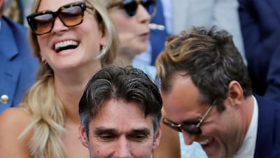 Former Wimbledon champion Michael Stich. AP