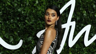 Neelam Gill arrives at the 2019 British Fashion Awards in London on December 2, 2019. AFP