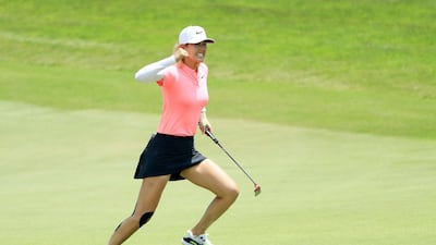 Michelle Wie claimed her fifth career LPGA title Singapore. Andrew Redington / Getty Images